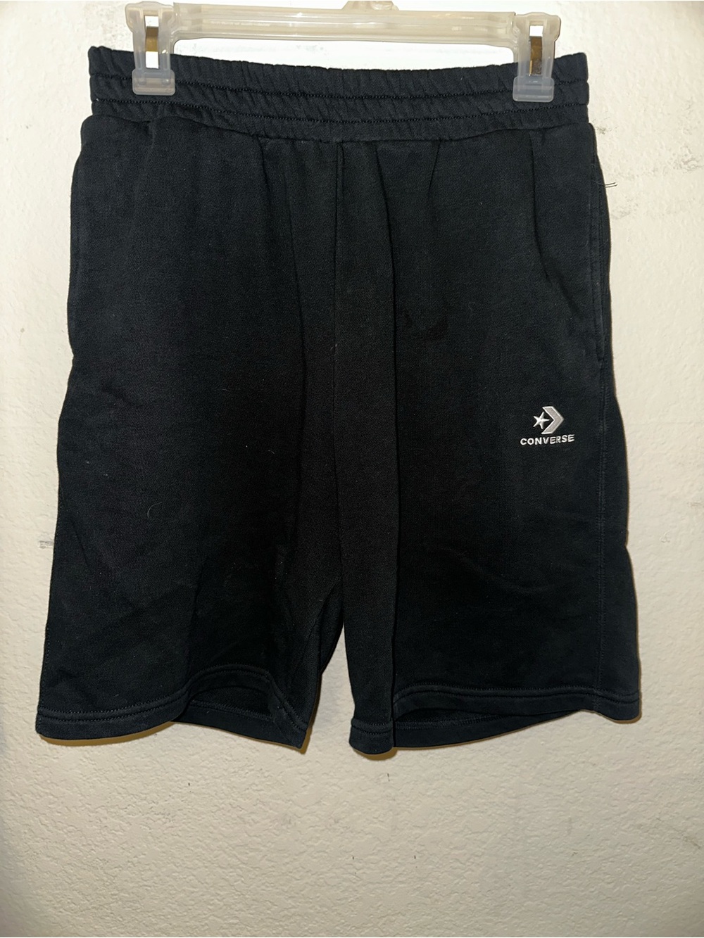 Converse black shorts size XS